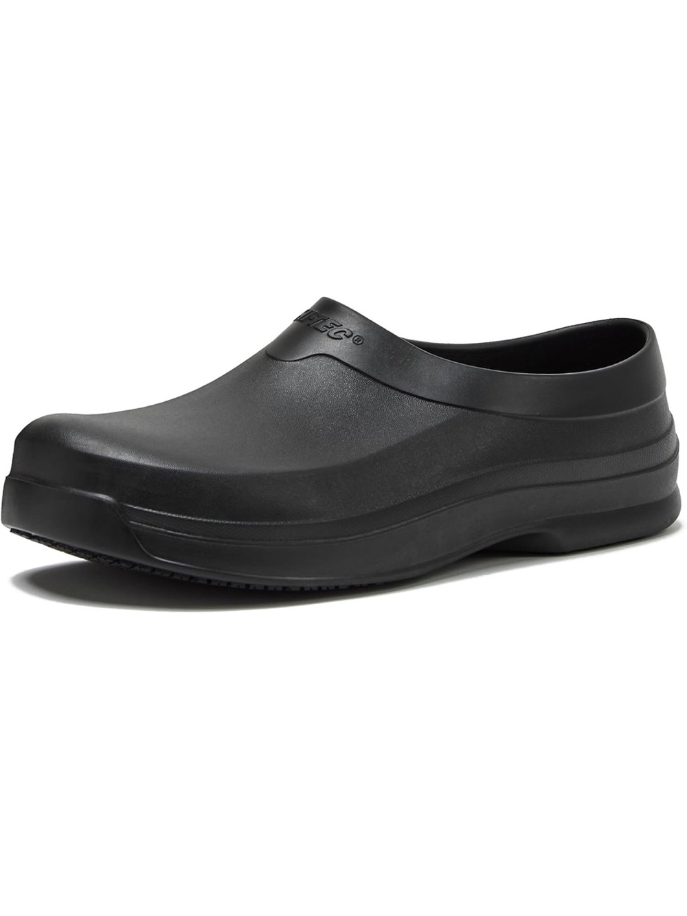 Hi-Tec Black Slip-On Work Clog